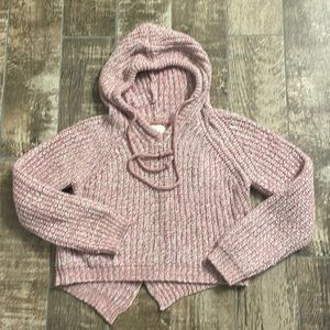 Ultra Flirt Pink Hooded Sweater, Medium